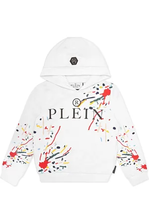Philipp Plein Hættetrøje med malingssprøjt