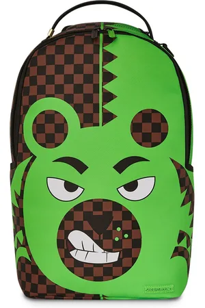 Sprayground Green Bear Face rygsæk