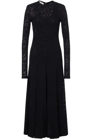 Serafini Halvgennemsigtig kjole i jacquard