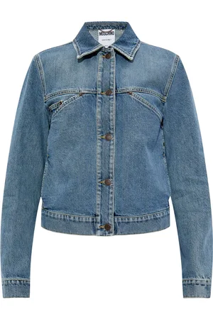 Moschino Denimjakke med knapper