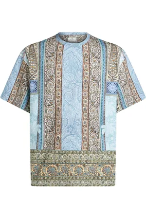 Etro T-shirt med abstrakt tryk