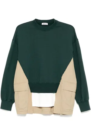 UNDERCOVER Sweater med patchwork
