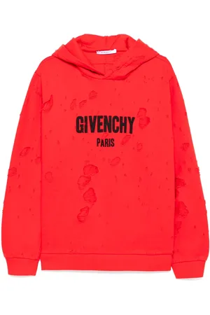 Givenchy Hættetrøje med slitageeffekt