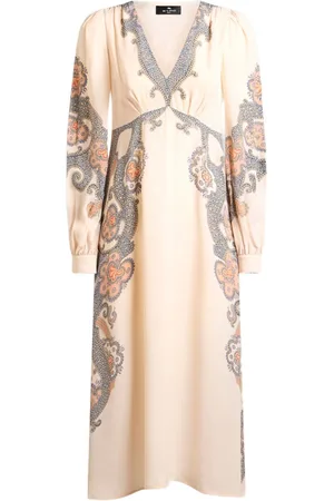 Etro Mellemlang Year of Snake kjole