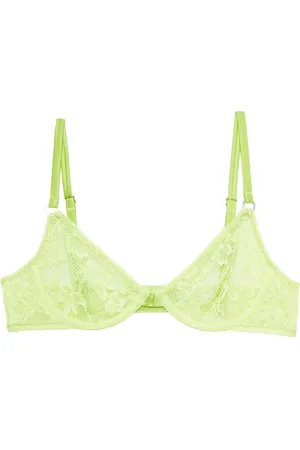 FLEUR DU MAL Le Stretch demi-bh med blonder