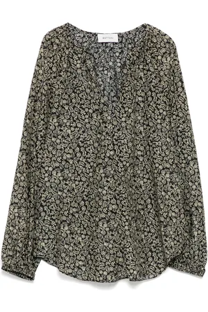 MATTEAU Bluse med voluminøs mønster