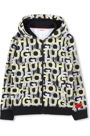 HUGO BOSS Hættetrøje med logotryk