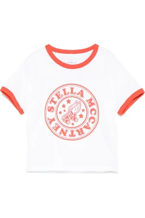 Stella McCartney T-shirt med logotryk