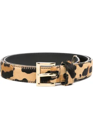 Prada Bælte med leopardpanel