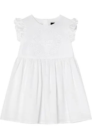 VERSACE Kjole i broderie anglaise