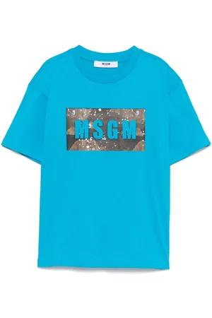 Msgm T-shirt med logotryk