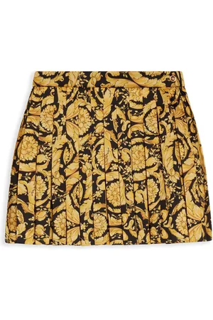 VERSACE Nederdel med Barocco-tryk