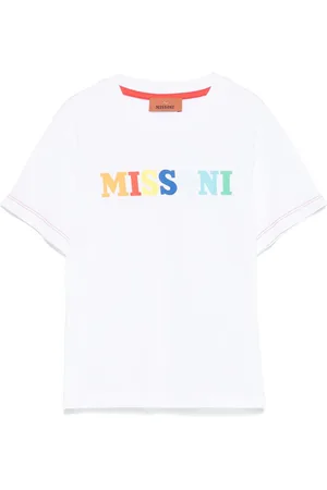Missoni T-shirt med logotryk