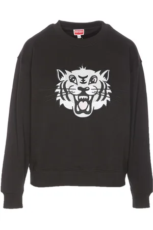 Kenzo Sweatshirt med Happy Tiger-broderi