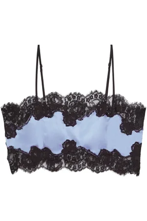 FLEUR DU MAL Bandeau-top med blondekant