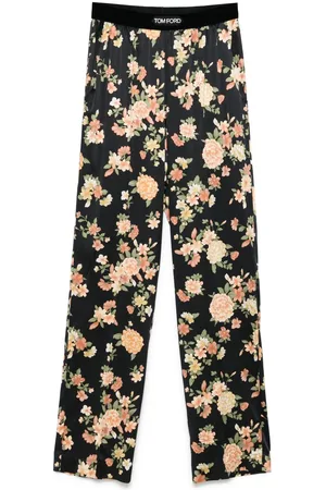 Tom Ford Pyjamasbukser med blomstertryk