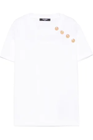 Balmain T-shirt med logotryk