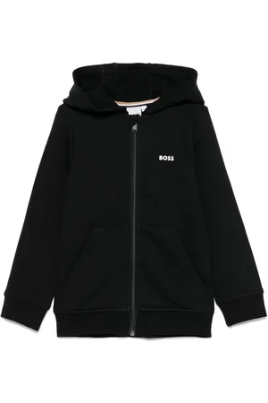 HUGO BOSS Hættetrøje med logotryk