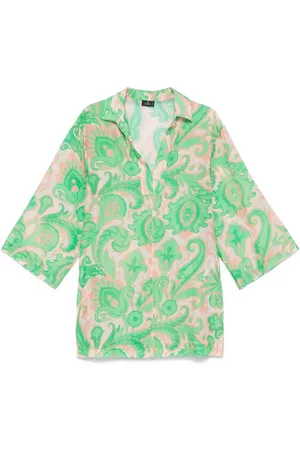 Etro Cover-up med paisleytryk