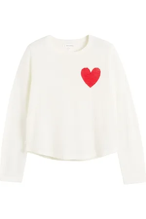 Chinti & Parker Breton-sweater med hjerte