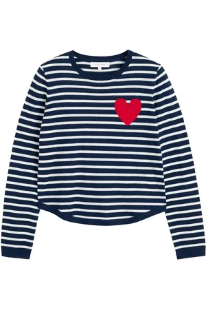 Chinti & Parker Breton Heart sweater