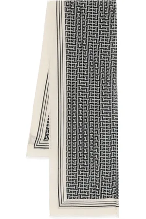 Balmain Tørklæde med PB Labyrinth-monogram