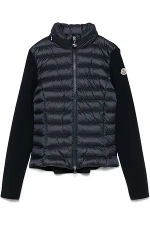 Moncler Polstret cardigan med lynlås
