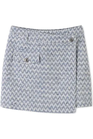 Lanvin Mini-nederdel med zigzag-mønster
