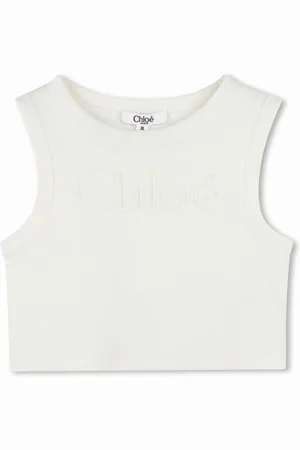 Chloé Top med broderet logo