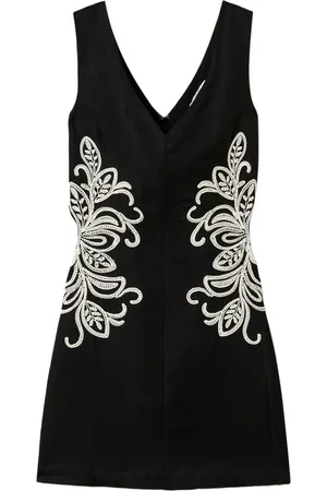 Twin-Set Kort broderet kjole