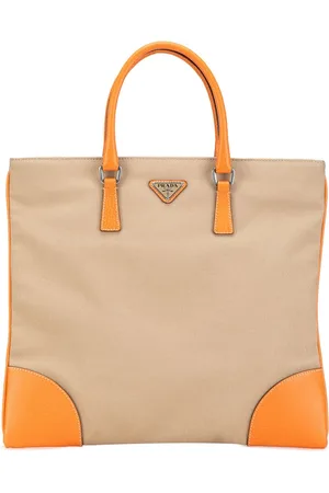 Prada Cinghiale Trimmed Canapa tote fra 2000-2023