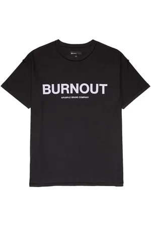 Purple Brand T-shirt med logotryk