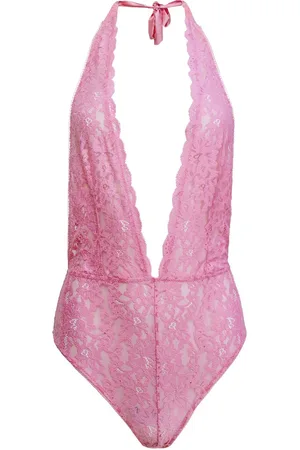 FLEUR DU MAL Charlotte bodysuit med halterneck