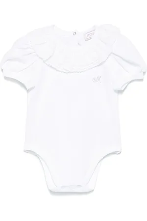 MONNALISA Draperet bodysuit med rhinsten
