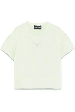 Emporio Armani T-shirt med logobroderi