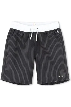 HUGO BOSS Nålestribede badeshorts