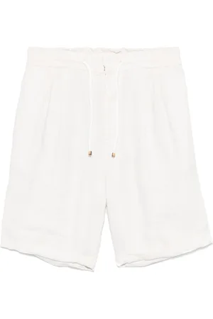Brunello Cucinelli Shorts i hør