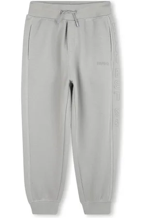HUGO BOSS Joggingbukser med gummi-logo