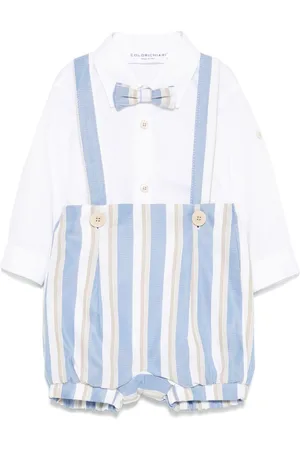 COLORICHIARI Stribet shortssæt