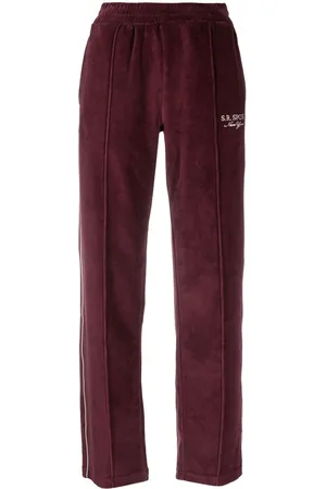 Sporty & Rich Joggingbukser i velour