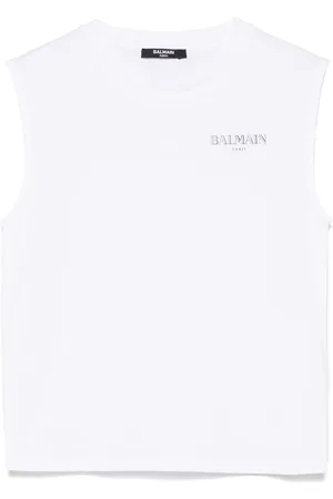 Balmain T-shirt med logotryk