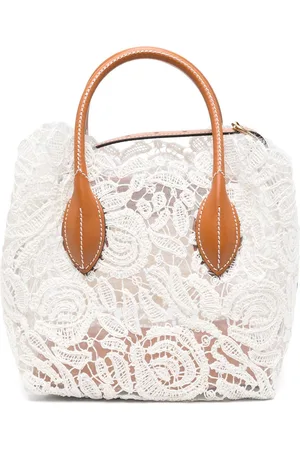 ERMANNO SCERVINO Mini blomstret tote