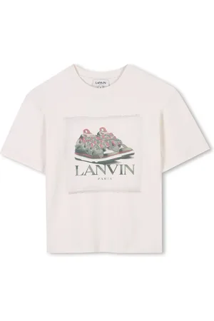 Lanvin T-shirt med buet tryk