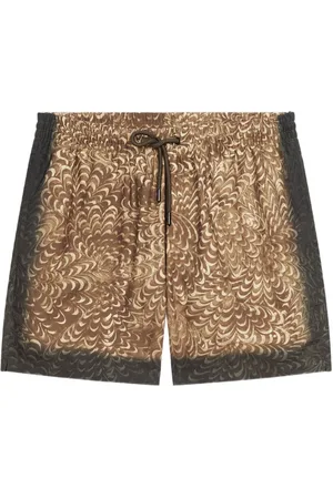 DRIES VAN NOTEN Badebukser med print