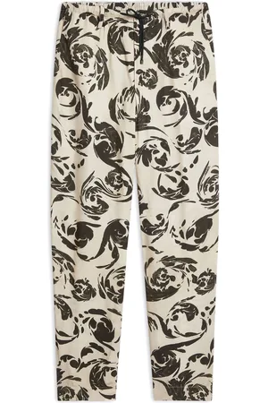 DRIES VAN NOTEN Bukser med tryk