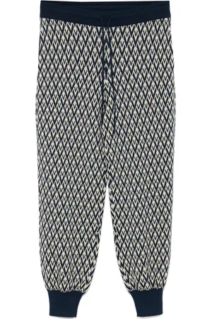 VALENTINO GARAVANI Toute La V joggingbukser i jacquard