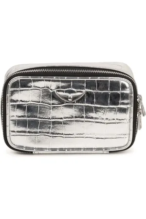 Zadig & Voltaire Skuldertaske med krokodille-prægning