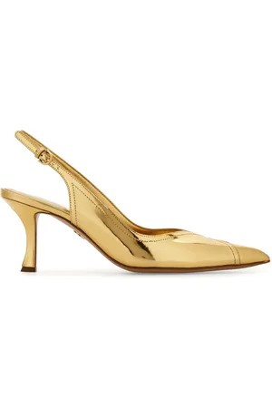 Salvatore Ferragamo 70mm pumps med metallisk effekt