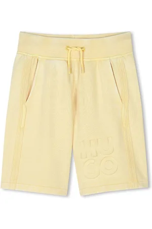 HUGO BOSS Shorts med præget logo