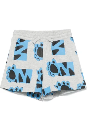 Stella McCartney Shorts med illustration-tryk